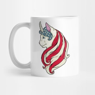 American Independance day Cat Mug